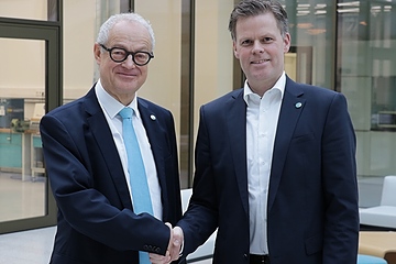 Der scheidende Vorstandschef und sein designierter Nachfolger: Dr. Harald Marquardt (li.) und Björn Twiehaus (Foto: Marquardt)