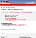 Karriere Newsletter-Service