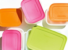 Tupperware: Haushaltsartikel aus Post-Consumer-Rezyklat von Sabic                                                               