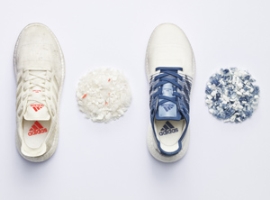 Adidas: Sportschuhe zur Hälfte aus recyceltem Polyester                                                                         