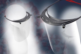 KraussMaffei: Produktion von Gesichtsvisieren                                                                                   