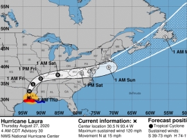 USA: Hurrikan Laura legt Petrochemie in Texas und Louisiana lahm                                                                