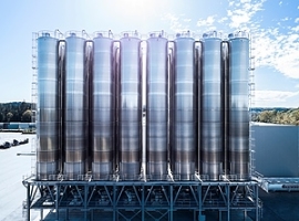 Greiwing: Neubau von 16 Hochsilos in Burghausen                                                                                 