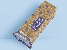Schur Flexibles: Monomaterial-Brotverpackung mit Kordelzuglösung                                                                