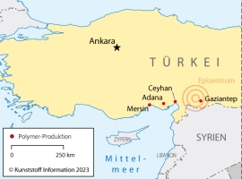 Türkei: Polymeranlagen nach Erdbeben bei Gaziantep betroffen                                                                    