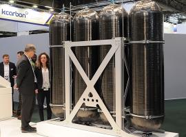 Voith Composites: Aufträge für CFK-Wasserstofftanks in LKW
