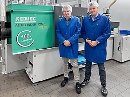 H&K Müller: 100. Spritzgießmaschine von Arburg