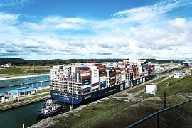 Logistik: Aufgrund des Wassermangels immer weniger Schiffe im Panamakanal