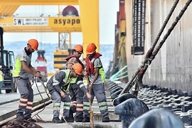 Logistik: HHLA-Bedienstete üben sich im wilden Streik
