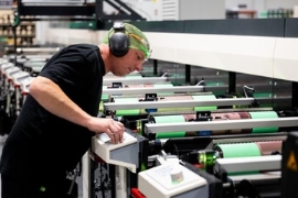 Coveris: Kapazitäten für trägerlose Etiketten erweitert