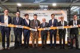 Bauder: Werk für PIR-Platten im Elsass eröffnet