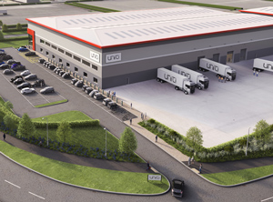 Geplante Pilotfabrik nahe der Rennstrecke im britischen Silverstone (Abb: Uniti)