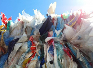 Folienabfälle zum Recycling (Foto: Barbier)