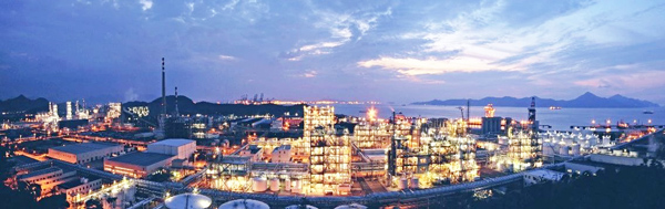 Petrochemie-Anlagen am Unterlauf des Mississippi (Foto: Wanhua)