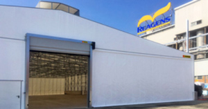 Die neue Halle in San Giorgio di Piano (Foto: Reagens)