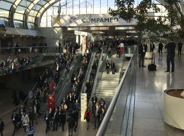 Die Besucherzahlen der ,,Compamed 2018