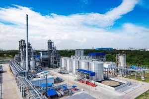 Total Corbion PLAs neue Biokunststoff-Anlage in Rayong, Thailand (Foto: Total Corbion PLA)
