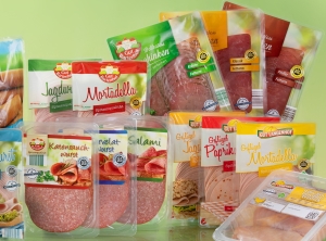 Der Discounter spart Material bei Fleisch- und Wurstverpackungen (Foto: obs/Norma)