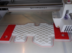 Ein 3D-Drucker produziert auf der ,,formnext