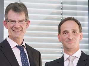 Die Geschäftsführer Dietrich Turck (li.) und Marco Heck (Foto: Escha)