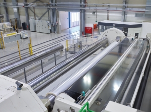 BOPP-Folienproduktion im Werk Neunkirchen (Foto: Treofan)