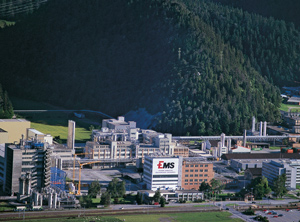 Das Werk in Domat in der Schweiz (Foto: Ems)