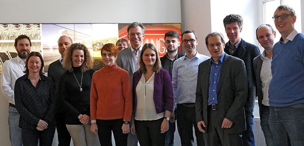 Kick-off-Meeting der Projektpartner am 8. und 9. Januar 2019 in Wuppertal (Foto: Wuppertal Institut)