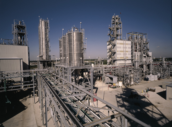 Anlagen zur Polypropylen-Erzeugung bei LyondellBasell am texanischen Standort Bayport (Foto: LyondellBasell)