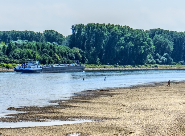 Niedrigwasser am Rhein (Foto: Pixabay/Distel2610)