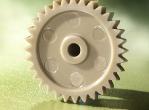 Zahnrad aus PEEK (Foto: Victrex)