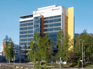 Die Firmenzentrale in Espoo / Finnland (Foto: Huhtamaki)