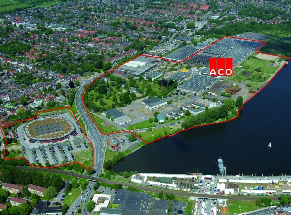 Das Hauptwerk der ACO-Gruppe in Büdelsdorf (Foto: ACO)