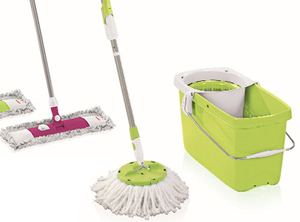 Haushaltsprodukte der Marke ,,Clean Twist“ (Foto: Leifheit)