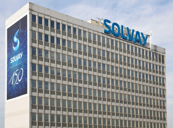 Die Solvay-Zentrale in Brüssel (Foto: Solvay)