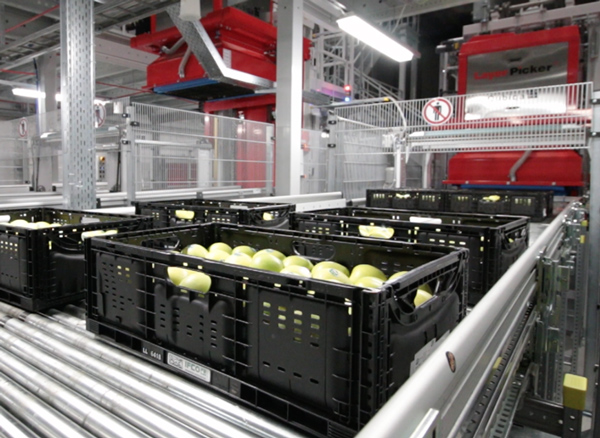 Mehrwegbehälter für den Frischetransport zum Einzelhandel (Foto: Ifco Systems)