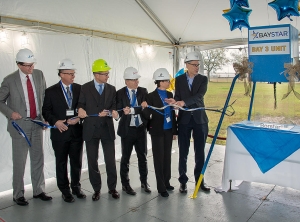 Grundsteinlegung der PE-Anlage in Bayport, Texas / USA (Foto: Bayport Polymers)