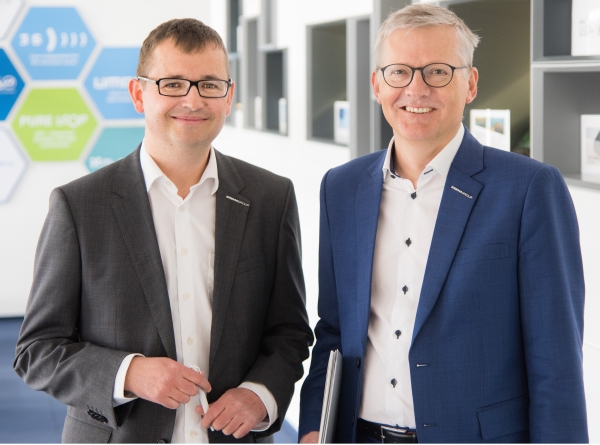 Die neue Geschäftsführung der Erema-Gruppe: Manfred Hackl, CEO, und Horst Wolfsgruber, CFO (Foto: Erema)