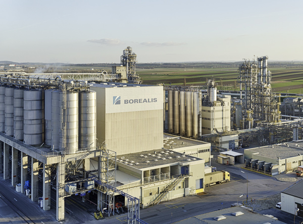 Werk von Borealis im österreichischen Schwechat (Foto: Borealis)