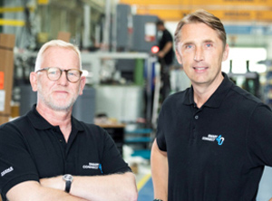 Die Geschäftsführer Martin Schürmann (l.) und Dr. Harald Zebedin (Foto: Klöckner Desma)