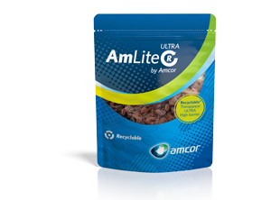 Recycelbare Barrierefolie ohne Metallschicht (Foto: Amcor)