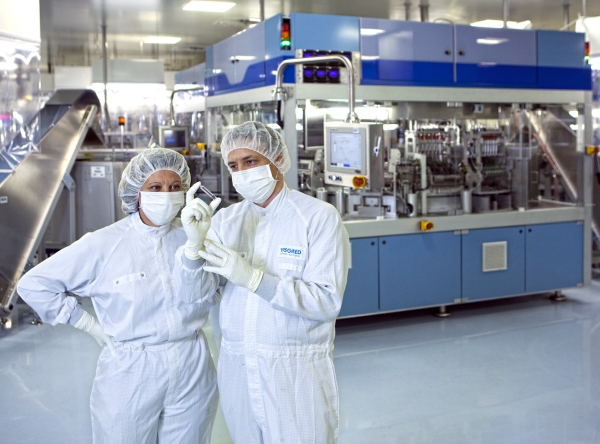 Produktion im Werk Solothurn (Foto: Ypsomed)