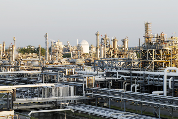 Anlagen von Dow in Stade (Foto: Dow)