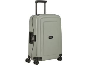 Die S’Cure ECO Green Grey-Koffer sind die ersten aus RE PP von Post-Consumer-Abfällen (Foto: Samsonite)