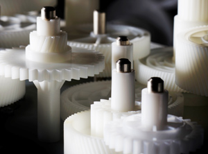 Getriebe mit engen Bauräumen sehen die Japaner als mögliche Anwendung für das neue Material (Foto: Polyplastics)