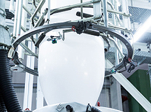 Folienextrusion in Neumarkt in der Oberpfalz (Foto: Peku Folien)