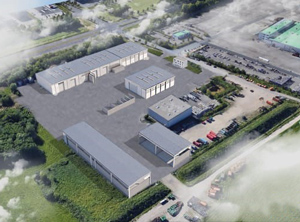 So soll die LVP-Sortieranlage in Rostock nach dem Wiederaufbau aussehen (Abb.: Veolia)