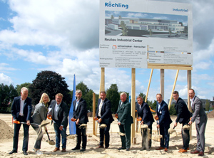 Spatenstich für das neue ,,Industrial Center