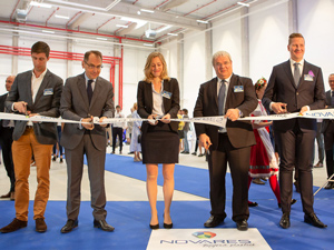 Einweihung der neuen Halle in Janovice / Tschechien (Foto: Novares)