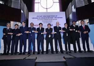 Neun Unternehmen aus dem Verpackungs- und Konsumgütersektor haben die PRO Vietnam Allianz in Ho Chi Minh City gegründet (Foto: Coca-Cola Vietnam)