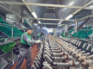 Produktion von Rohrleitungen für Medien im Automobilbau (Foto: Akwel)